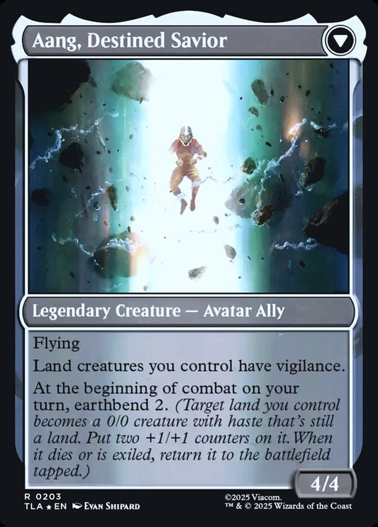 Aang, Destined Savior card image
