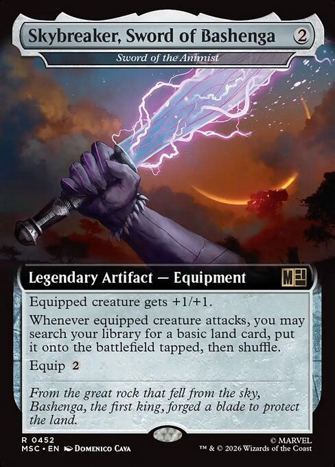 Sword of the Animist Magic: The Gathering card