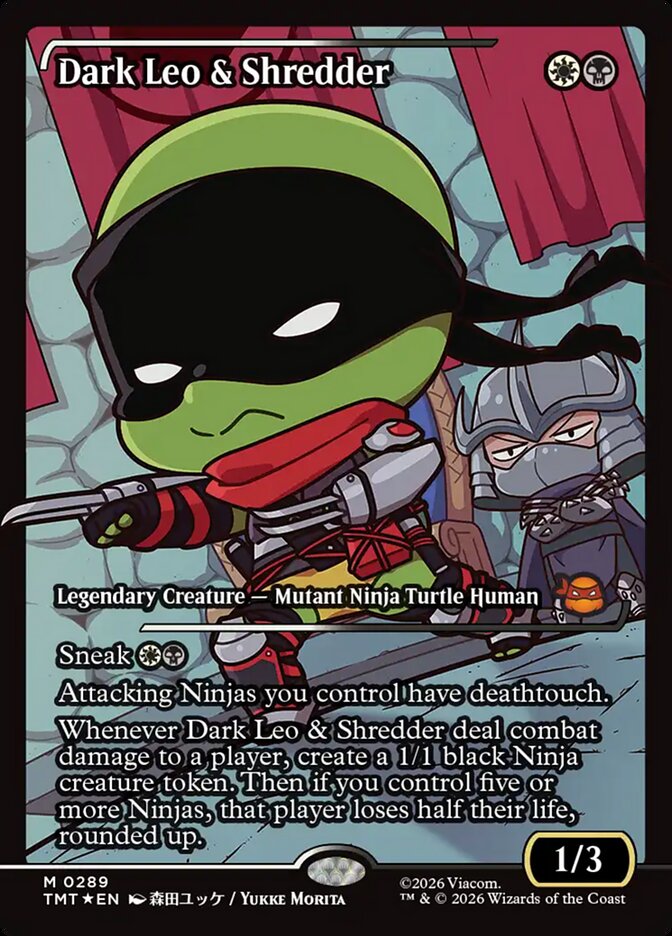 Dark Leo & Shredder card image
