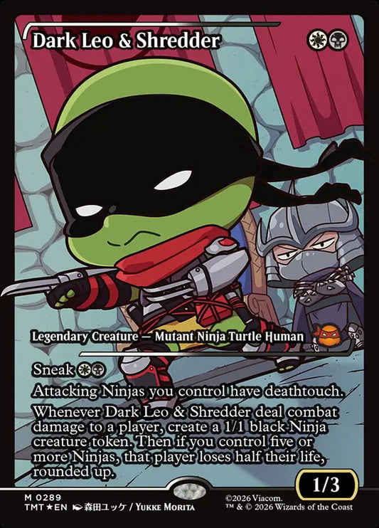 Dark Leo & Shredder card image