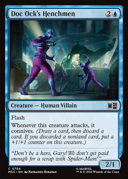 Doc Ock's Henchmen Magic: The Gathering card