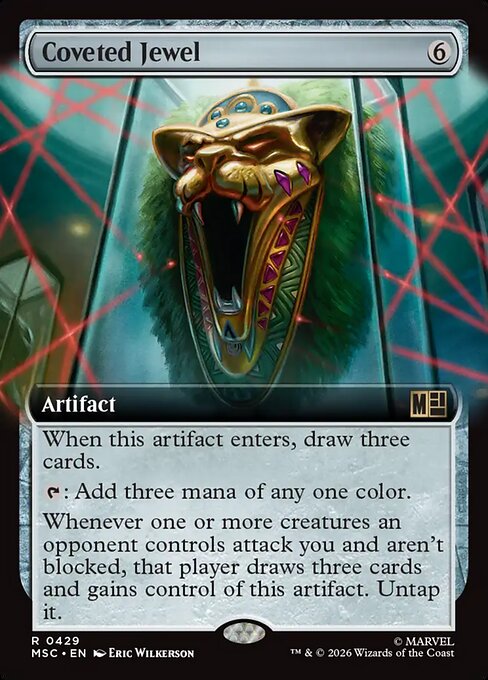 Coveted Jewel Magic: The Gathering card