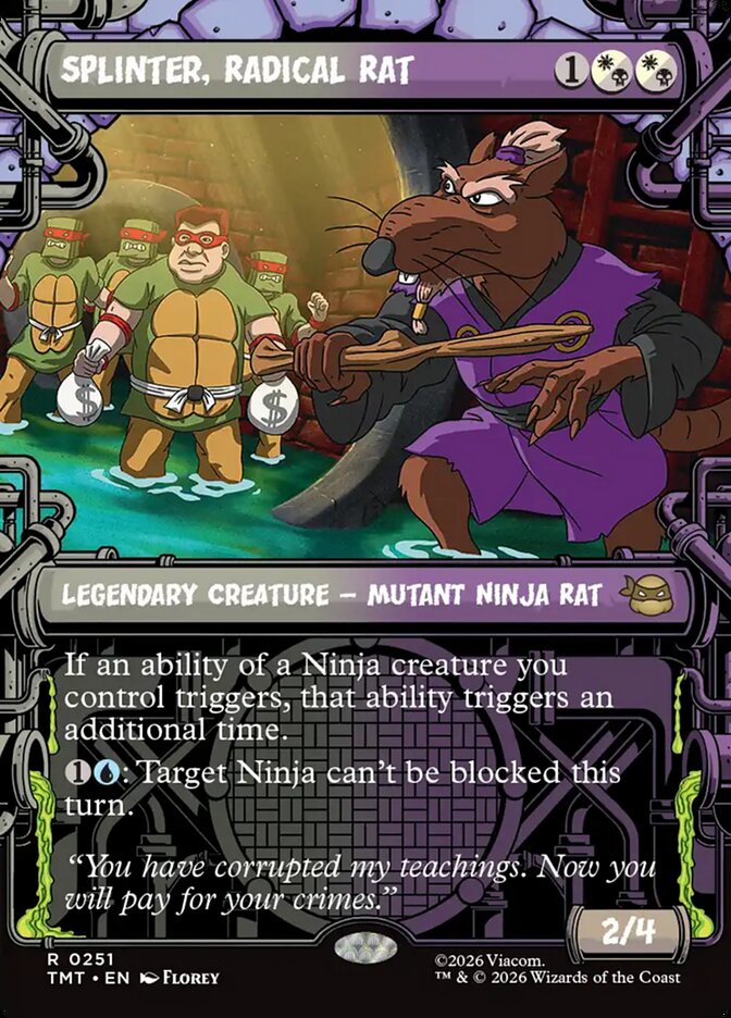 Splinter, Radical Rat card image