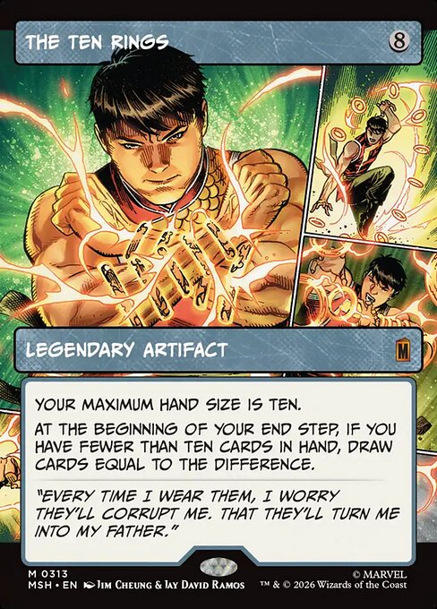 The Ten Rings Magic: The Gathering card