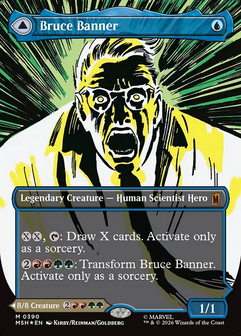 Bruce Banner Magic: The Gathering card