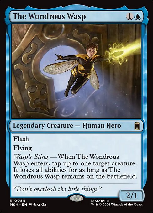 The Wondrous Wasp Magic: The Gathering card