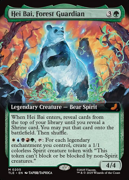 Hei Bai, Forest Guardian card image