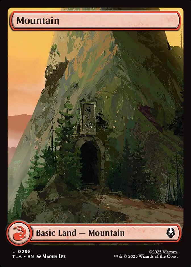 Mountain Magic: The Gathering card