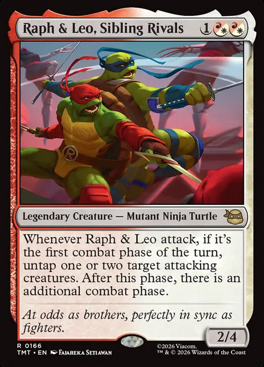 Raph & Leo, Sibling Rivals card image