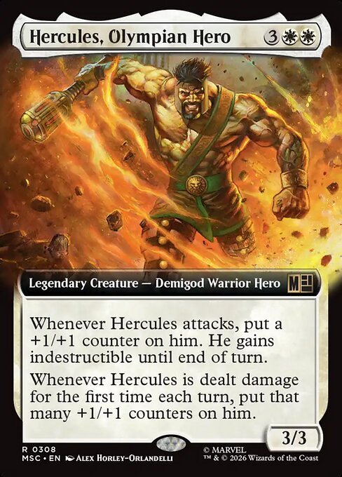 Hercules, Olympian Hero Magic: The Gathering card