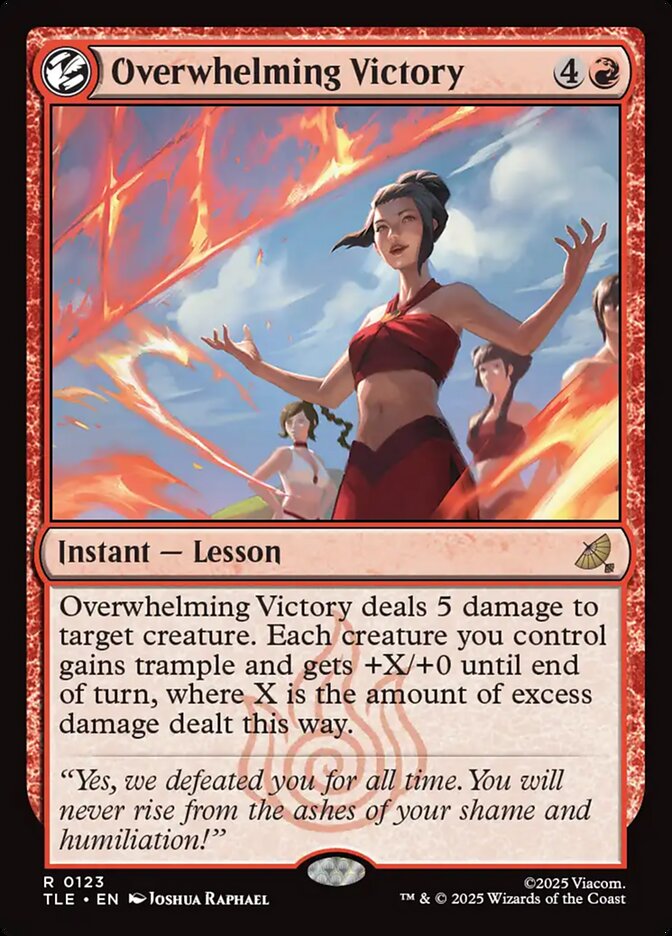 Overwhelming Victory card image