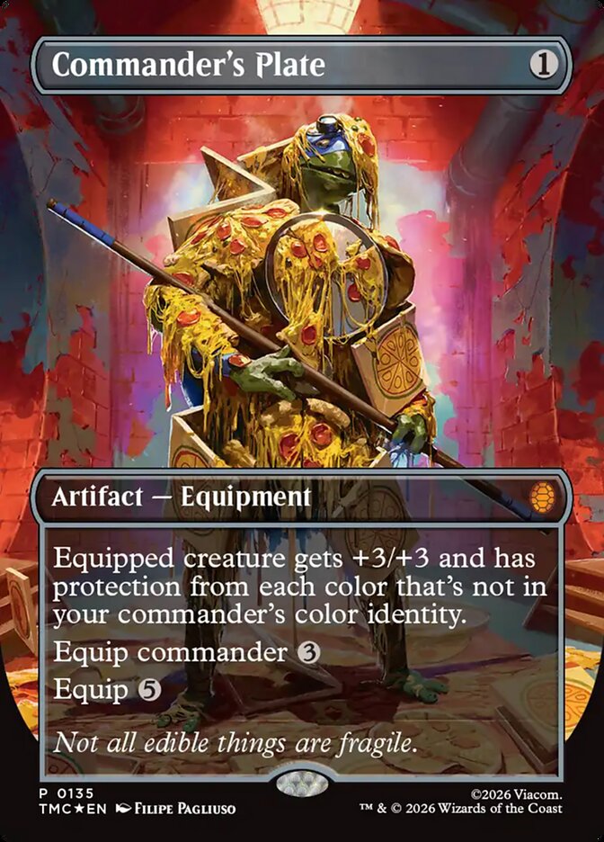 Commander's Plate card image