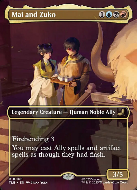 Mai and Zuko card image