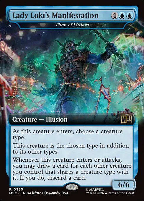 Titan of Littjara Magic: The Gathering card