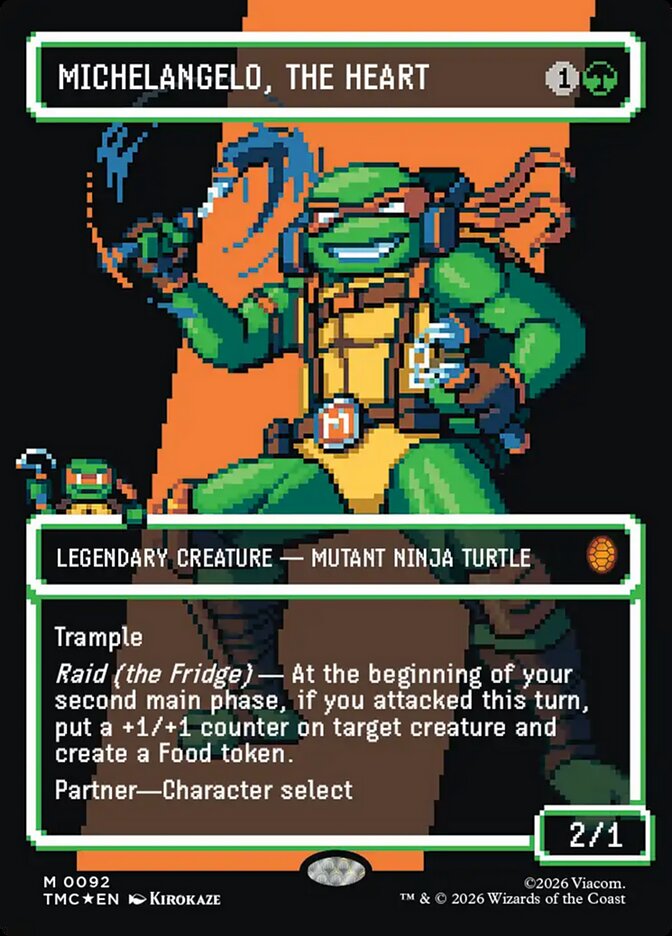 Michelangelo, the Heart card image