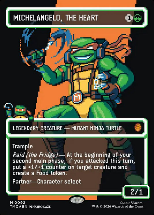 Michelangelo, the Heart card image