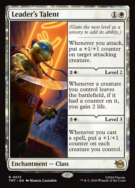 Leader's Talent card image
