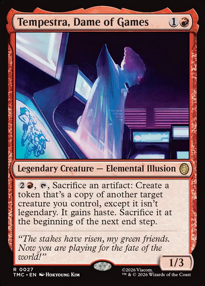 Tempestra, Dame of Games card image