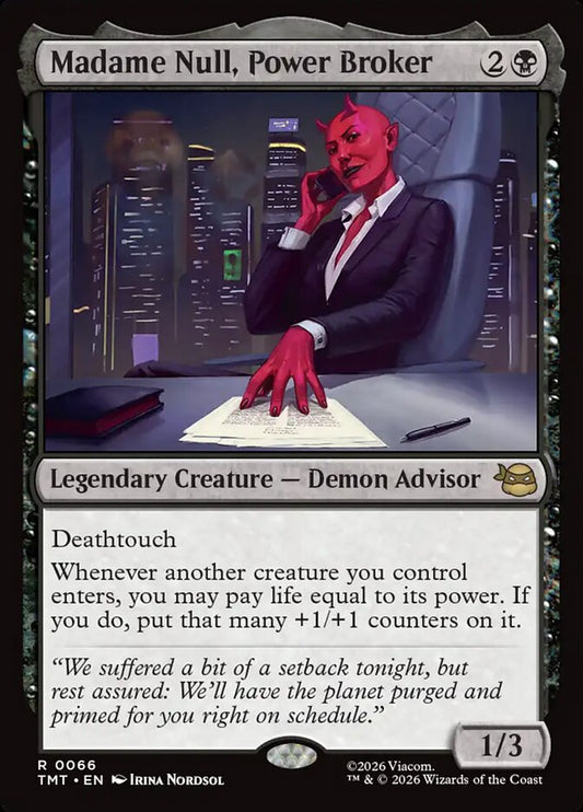 Madame Null, Power Broker card image