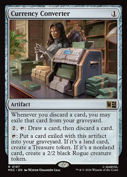Currency Converter Magic: The Gathering card