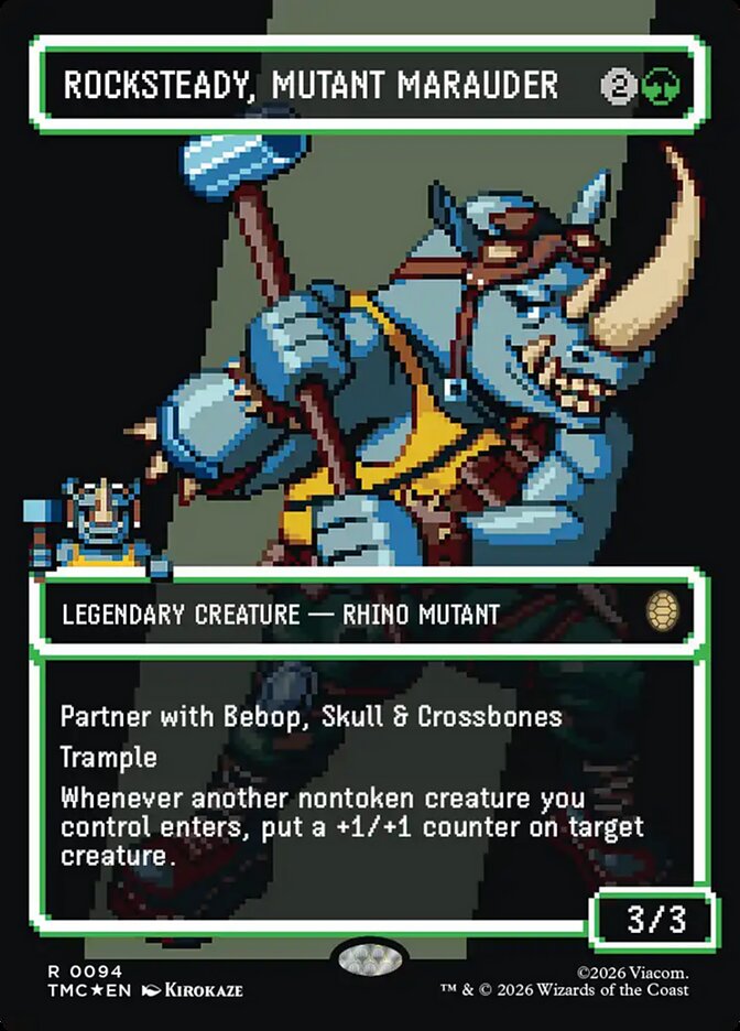 Rocksteady, Mutant Marauder card image