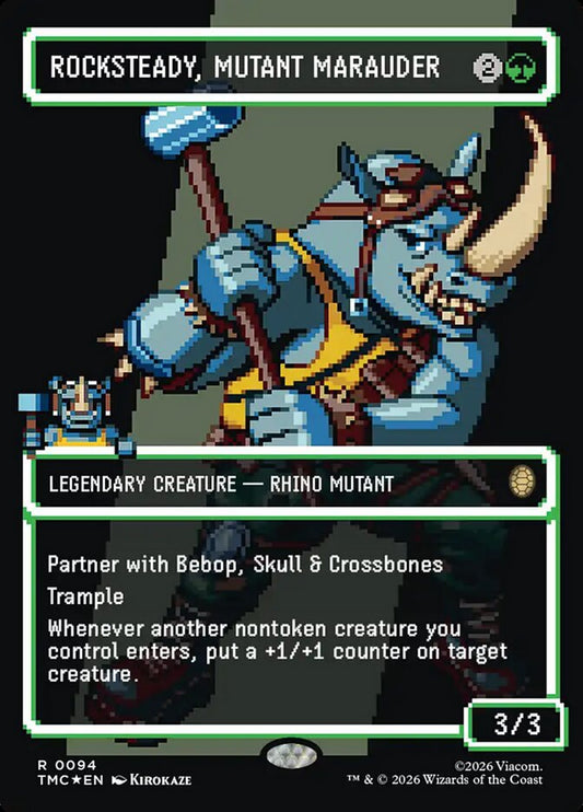Rocksteady, Mutant Marauder card image