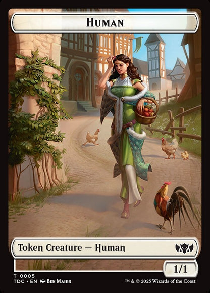 Human token image