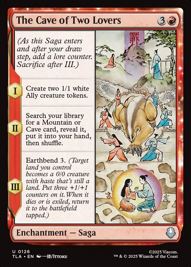 The Cave of Two Lovers Magic: The Gathering card