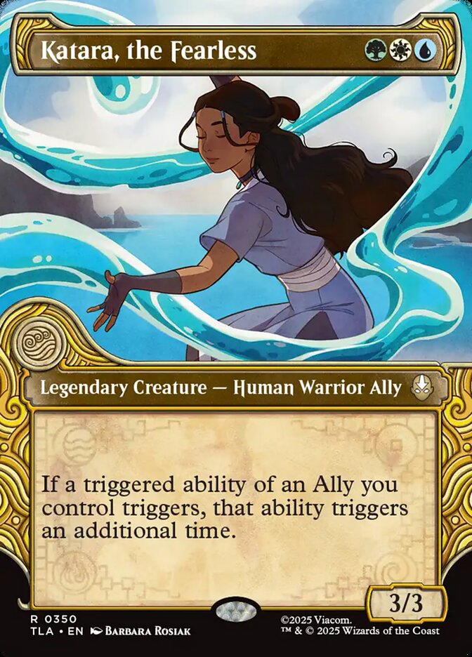 Katara, the Fearless Magic: The Gathering card