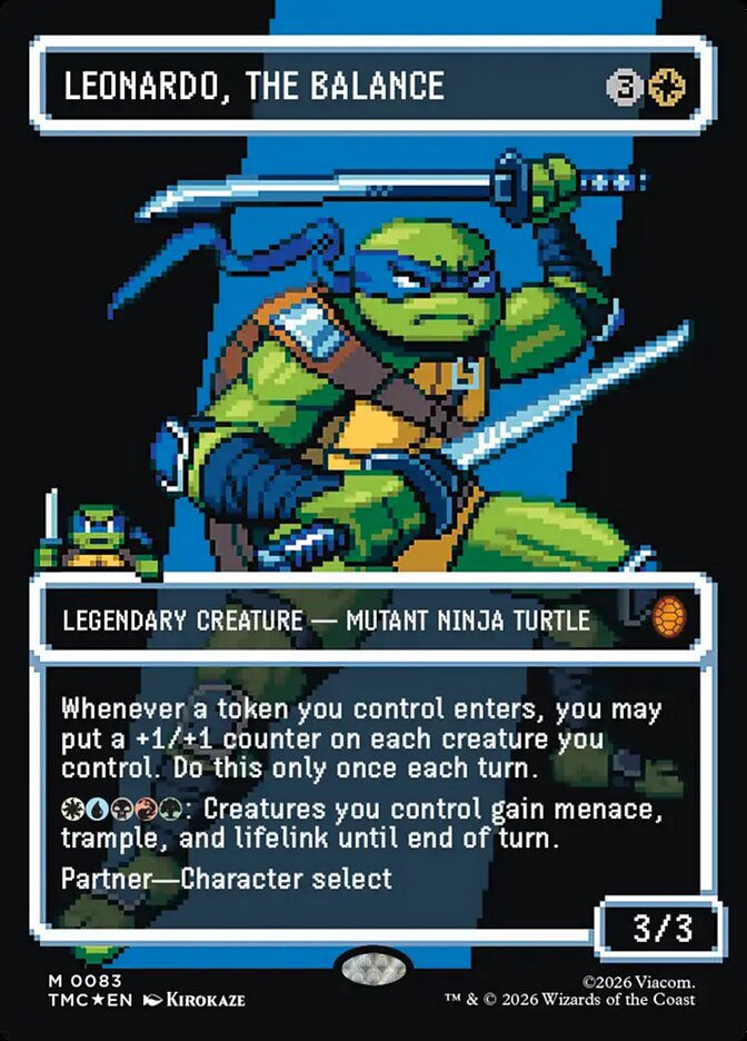 Leonardo, the Balance card image