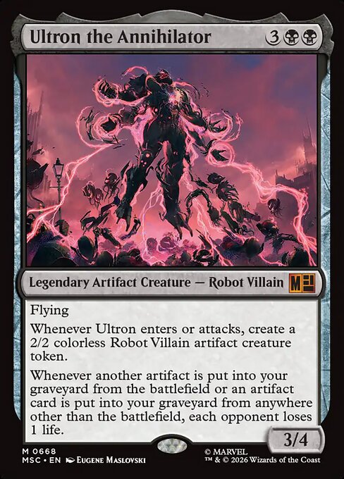 Ultron the Annihilator Magic: The Gathering card