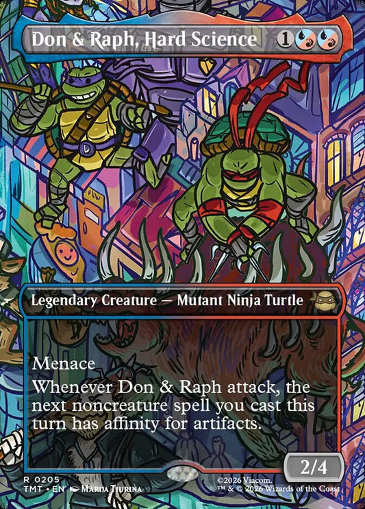 Don & Raph, Hard Science card image