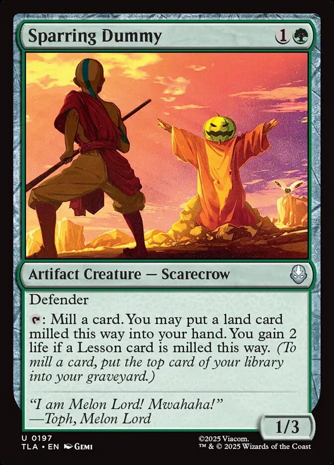 Sparring Dummy Magic: The Gathering card