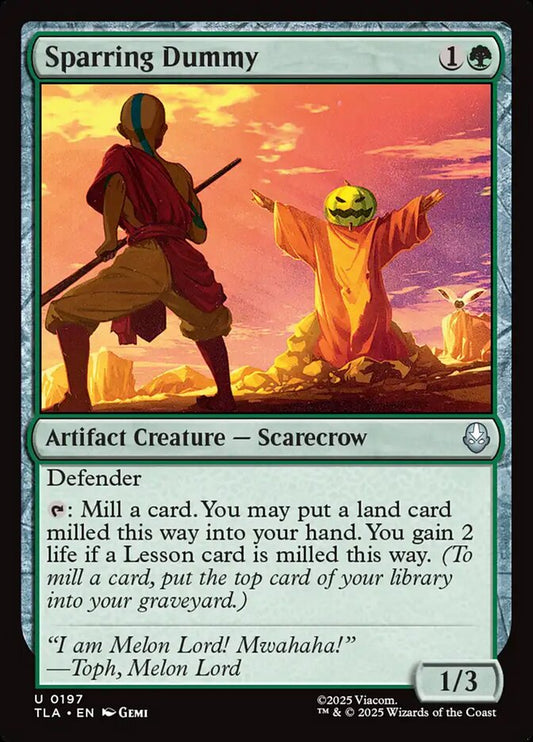 Sparring Dummy Magic: The Gathering card