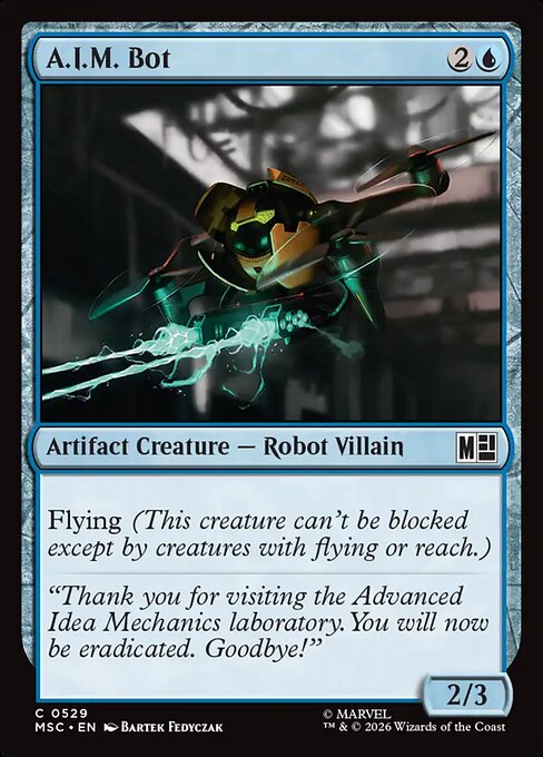 A.I.M. Bot Magic: The Gathering card