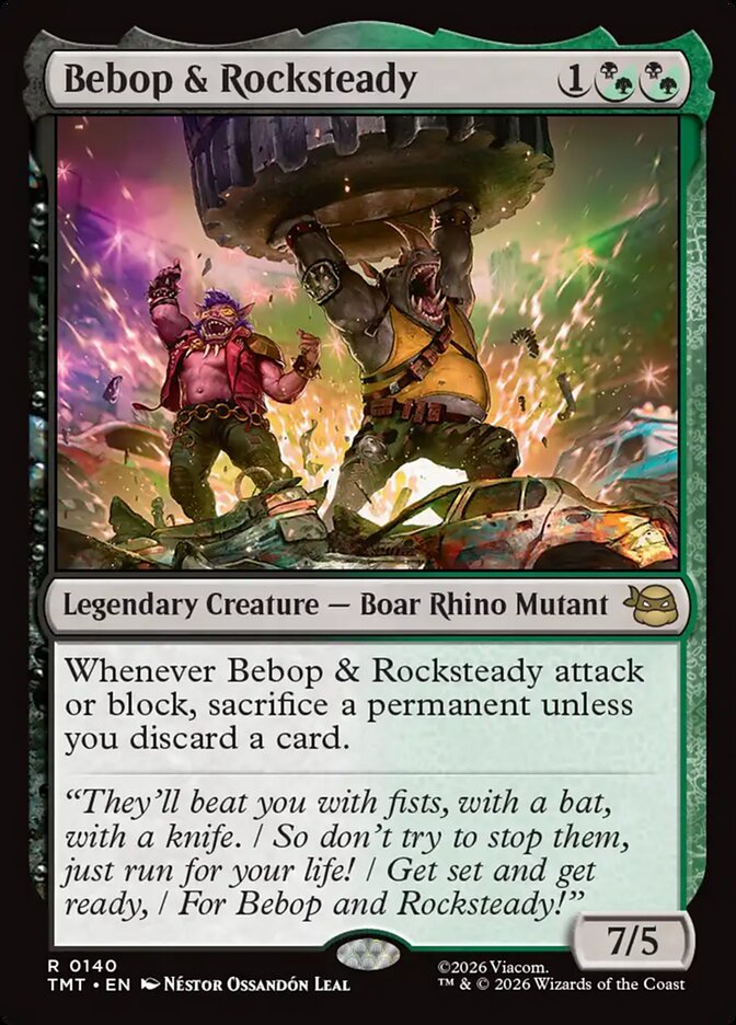 Bebop & Rocksteady card image