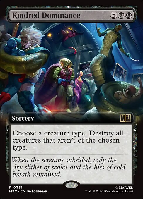 Kindred Dominance Magic: The Gathering card