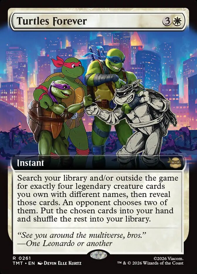Turtles Forever card image