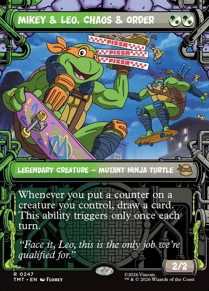 Mikey & Leo, Chaos & Order card image