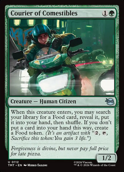 Courier of Comestibles card image