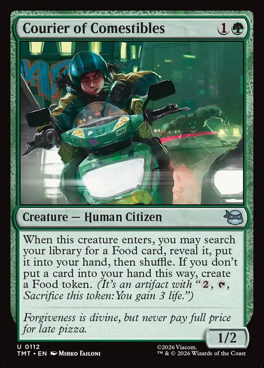 Courier of Comestibles card image