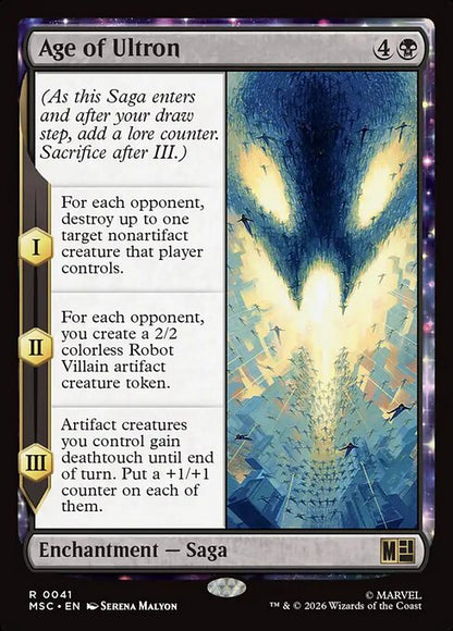 Age of Ultron Magic: The Gathering card