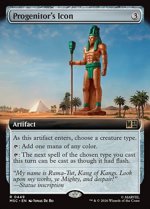 Progenitor's Icon Magic: The Gathering card