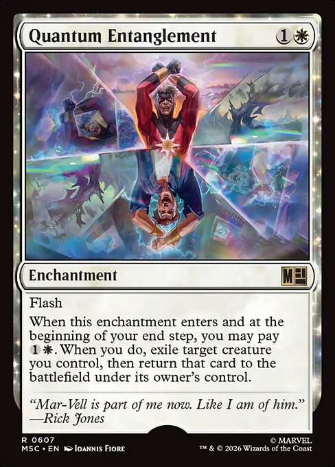 Quantum Entanglement Magic: The Gathering card