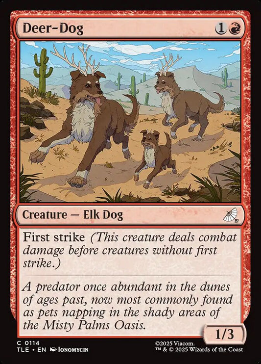 Deer-Dog card image