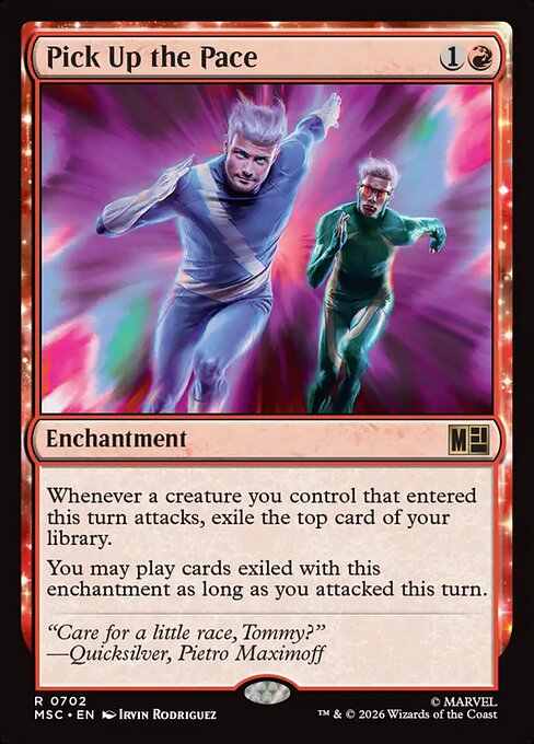 Pick Up the Pace Magic: The Gathering card