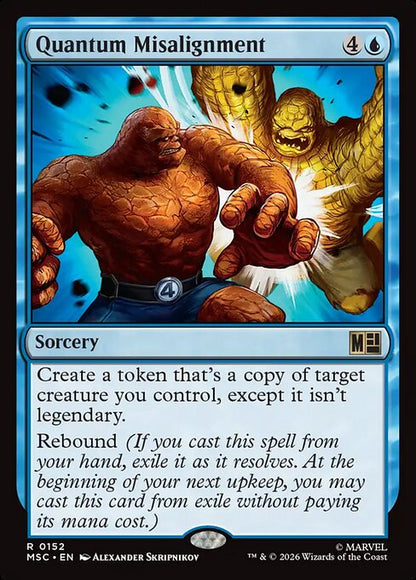 Quantum Misalignment Magic: The Gathering card