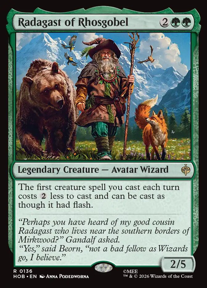 Radagast of Rhosgobel card image