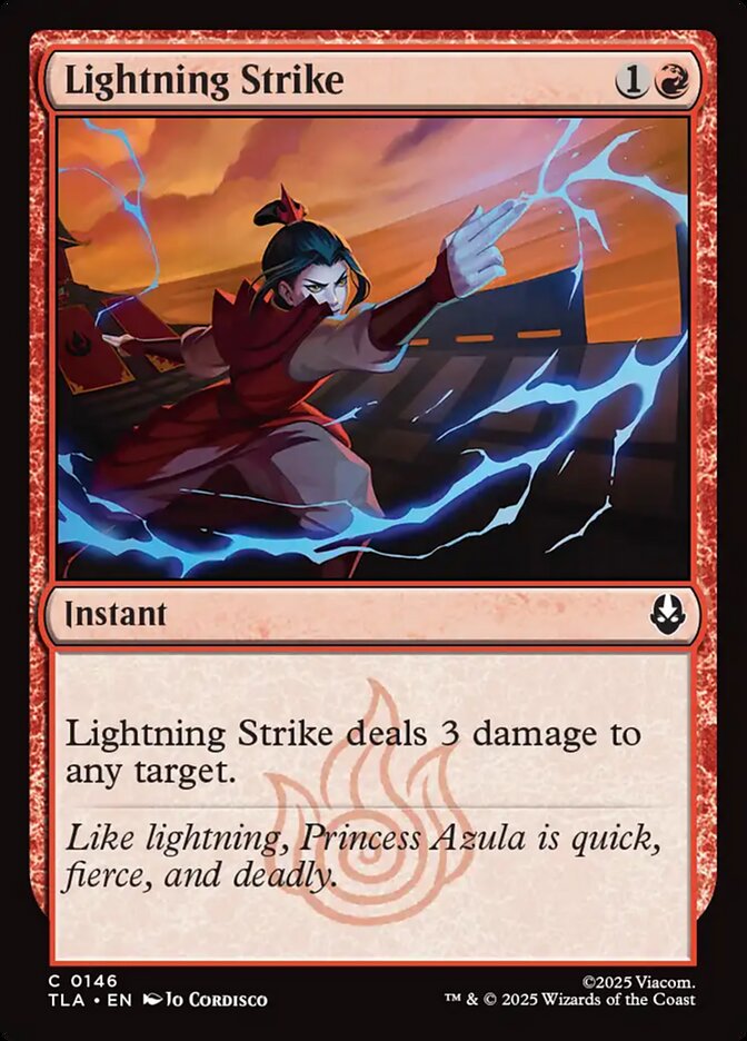 Lightning Strike Magic: The Gathering card