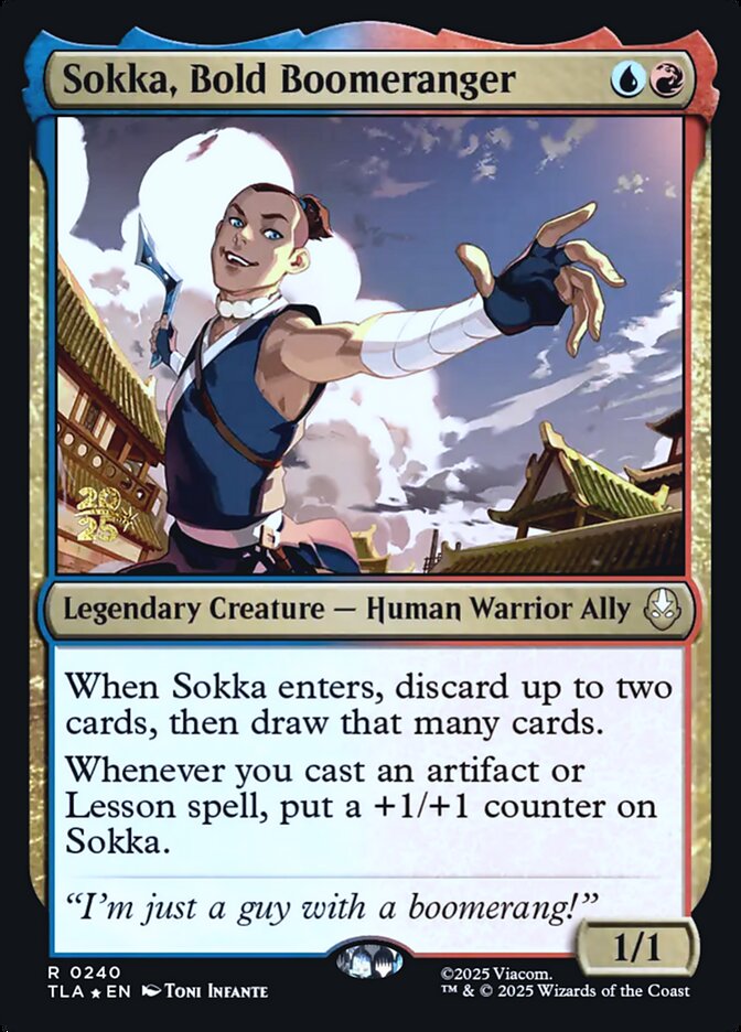 Sokka, Bold Boomeranger card image
